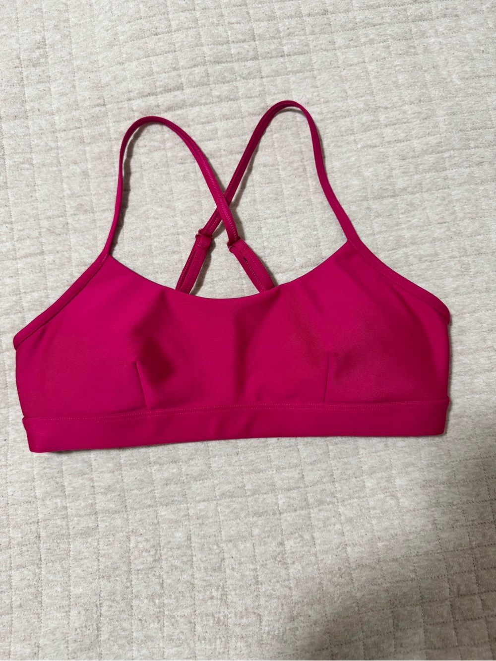 ALO Yoga Airlift Bright Pink Sports Bra
